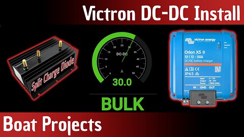 How to Install a Victron Orion XS DC-DC Charger | Replace Charge Diodes for Better Battery Charging