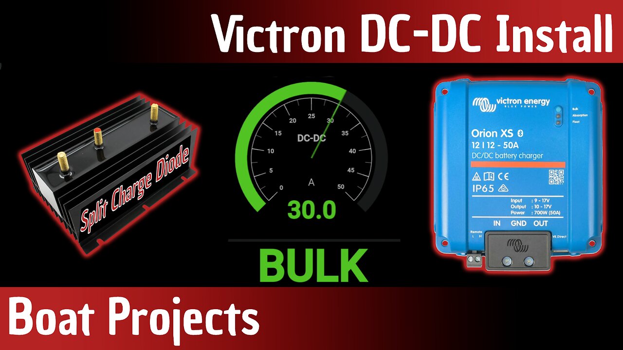 How to Install a Victron Orion XS DC-DC Charger | Replace Charge Diodes for Better Battery Charging