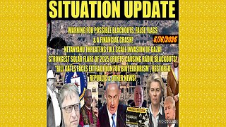 SITUATION UPDATE 5/16/25 - Panic Everywhere, Netanyahu Threatens Full Scale Invasion Of GAZA