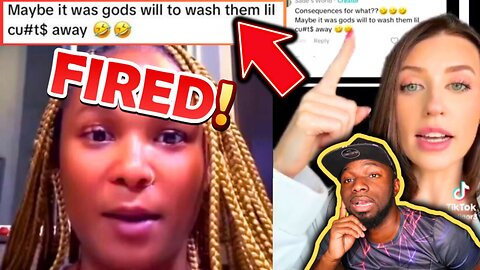 🚨"WASH THEM LIL CU#T$ AWAY" TikTokers ANNIHILATE Black Woman for Claiming Texas Flood Was GODS WILL!