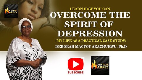 RECEIVE YOUR DELIVERANCE & HEALING FROM DEPRESSION