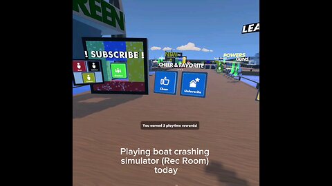 Boat Crashing Simulator (Rec Room)