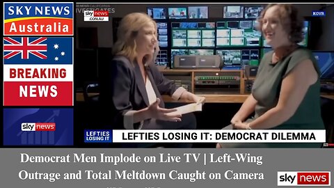 Democrat Men Implode on Live TV | Left-Wing Outrage and Total Meltdown Caught on Camera #News