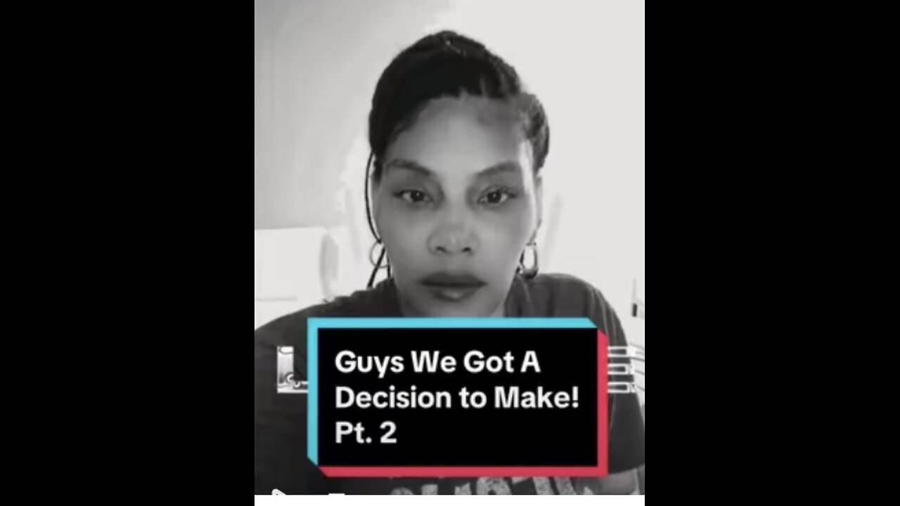 America: We Have A Decision to Make