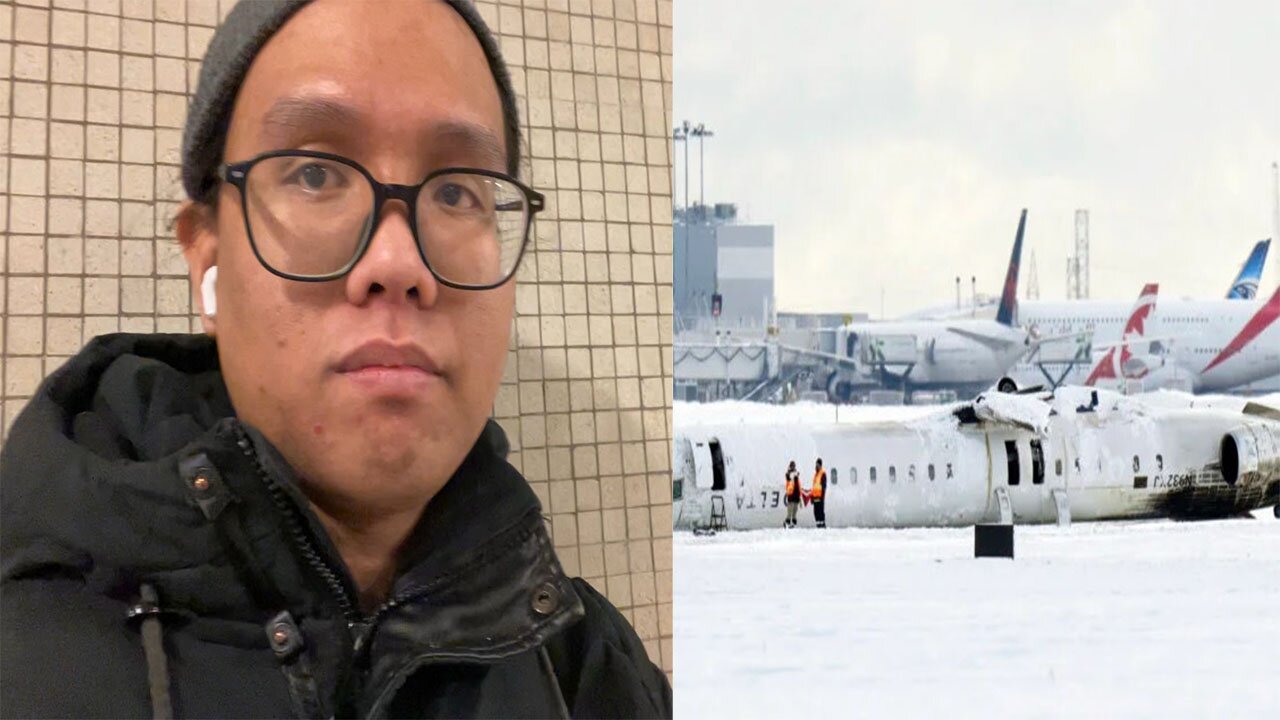 Delta Airline Flight 4819 crashed into Toronto Pearson Airport