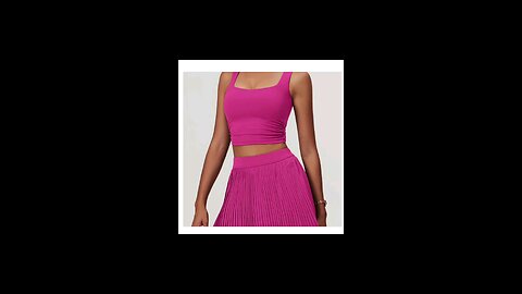 Lyra Crop Top - Fuchsia 👇🔗