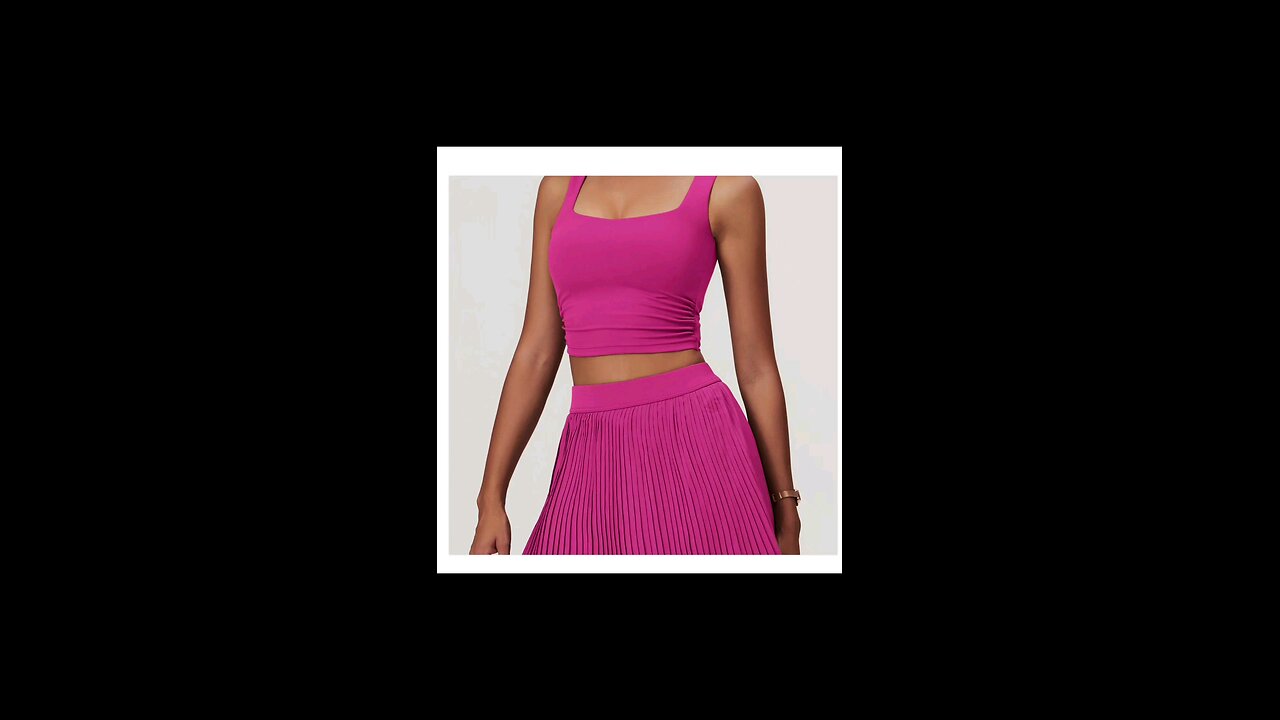 Lyra Crop Top - Fuchsia 👇🔗
