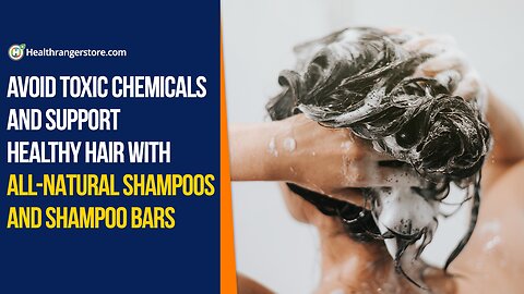 Avoid toxic chemicals and support healthy hair with all-natural Shampoos and Shampoo Bars