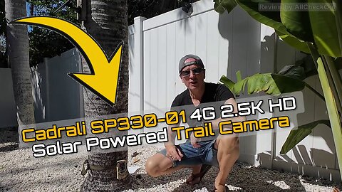 Cadrali SP330-01 Solar Trail Camera Review — 2.5K HD 4G LTE Wildlife Cam with Night Vision 2025