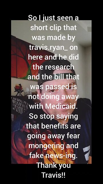 Medicare and Medicaid benefits are not going to be cancelled.