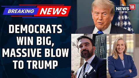 Democrats Sweep Through Virginia, New Jersey & New York As Republicans Face Defeat | News18