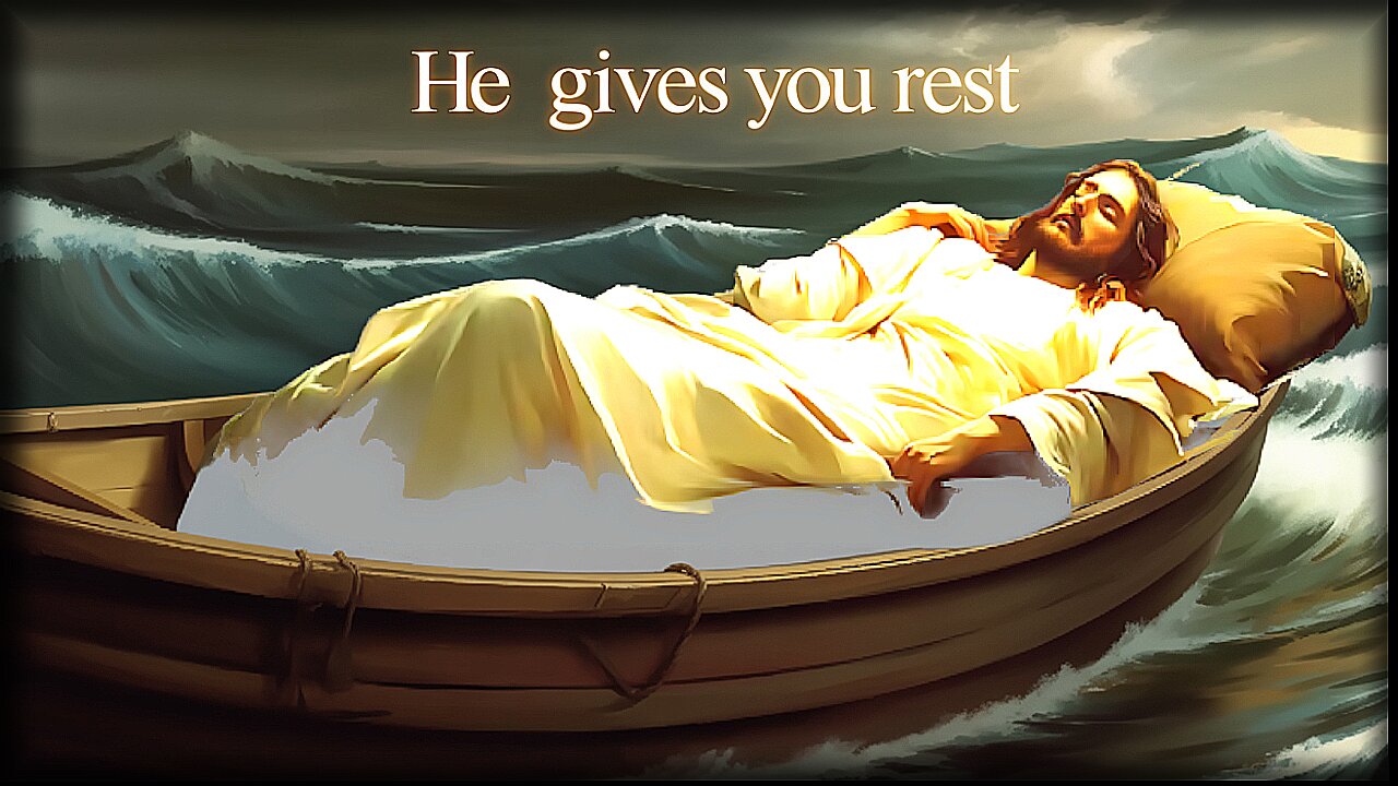 You're tired... Let Jesus give You Rest
