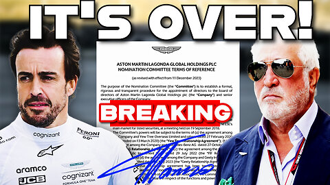 Aston Martin Just DROPPED BOMBSHELL on Fernando Alonso After NEW Data! | F1 news