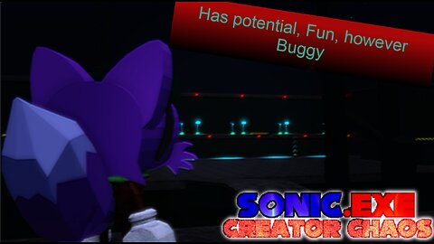 Roblox: [Memorial Event] Sonic.exe Creator Chaos (Prototype) got updated (can be fun but buggy)