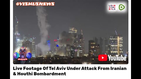 Livestream Footage On 💣 Bombing On Iran & More... #VishusTv 📺