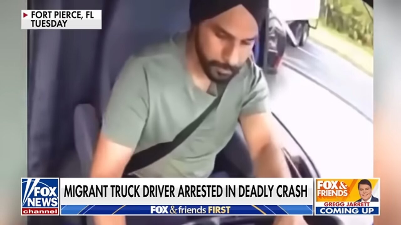 Illegal migrant with California driver's license kills 3 in Florida crash