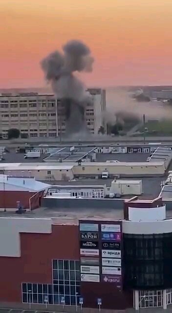 Ukrainian drones launched an overnight attack on Stavropol, targeting the “Signal” plant