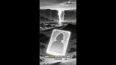 ‘I am the Lord your God.... You shall have no other gods before me.’” – Exodus 20:1–3