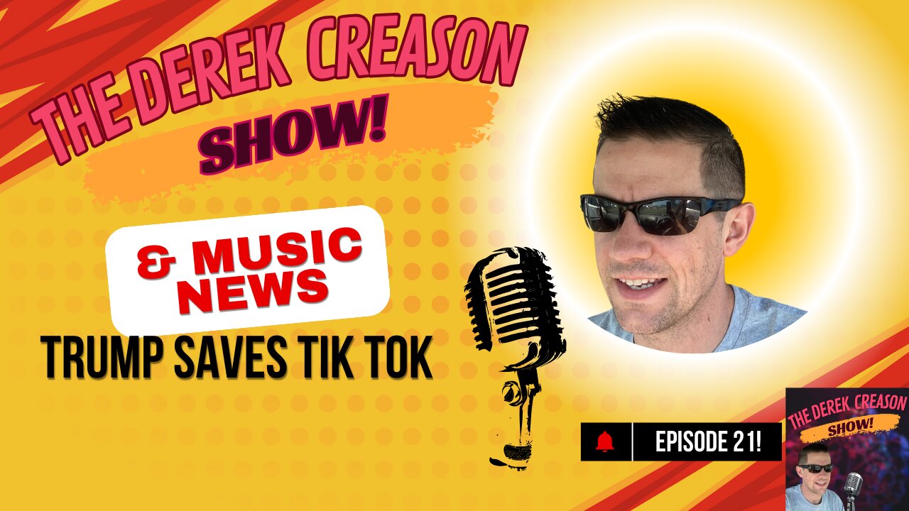 Episode 21 - Trump Saves Tik Tok & Music News - 3/26/25