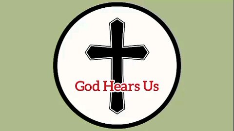 God Hears Us - 1 John 5:14 - Message From God - Evangelical Message - Bible Quote - God's Word