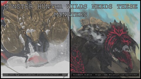 Monster Hunter NEEDS These Monsters