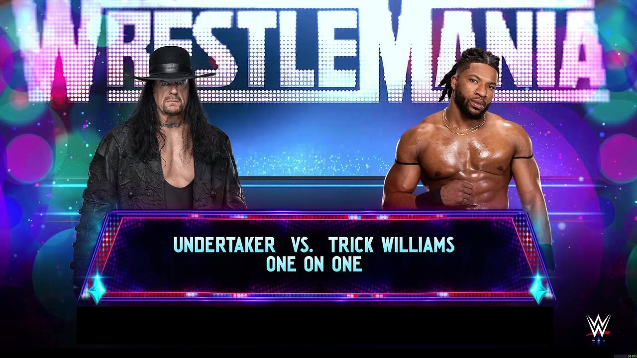 WWE 2k25 Undertaker vs Trick Williams