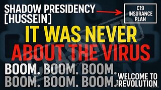 THE SHADOW PRESIDENCY EXPOSED: How The Deep State Used C19 To Box In POTUS