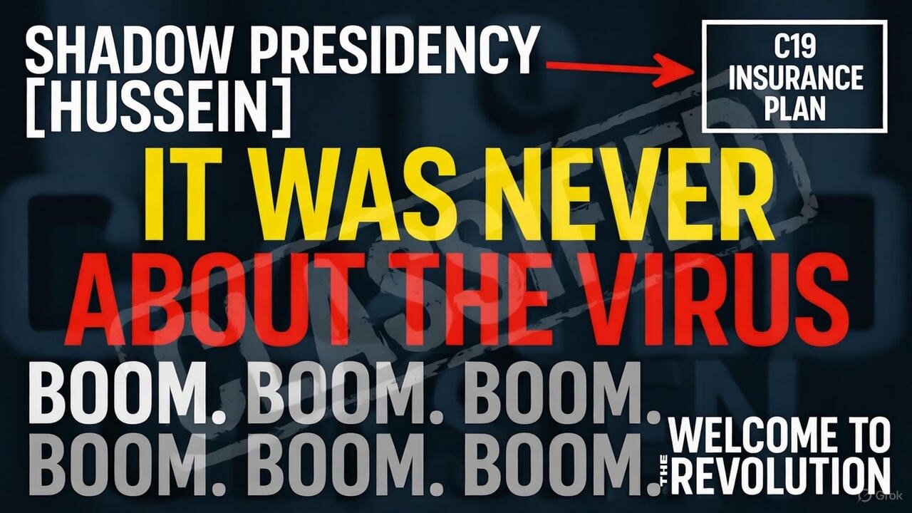 THE SHADOW PRESIDENCY EXPOSED: How The Deep State Used C19 To Box In POTUS