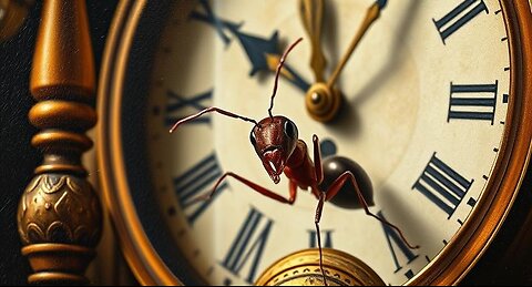 A mind-blowing photo of how ants sense time
