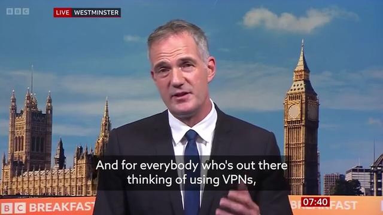 Communist UK Minister for Technology has urged citizens to stop using VPN