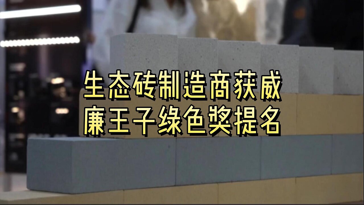 生态砖制造商获威廉王子绿色奖提名