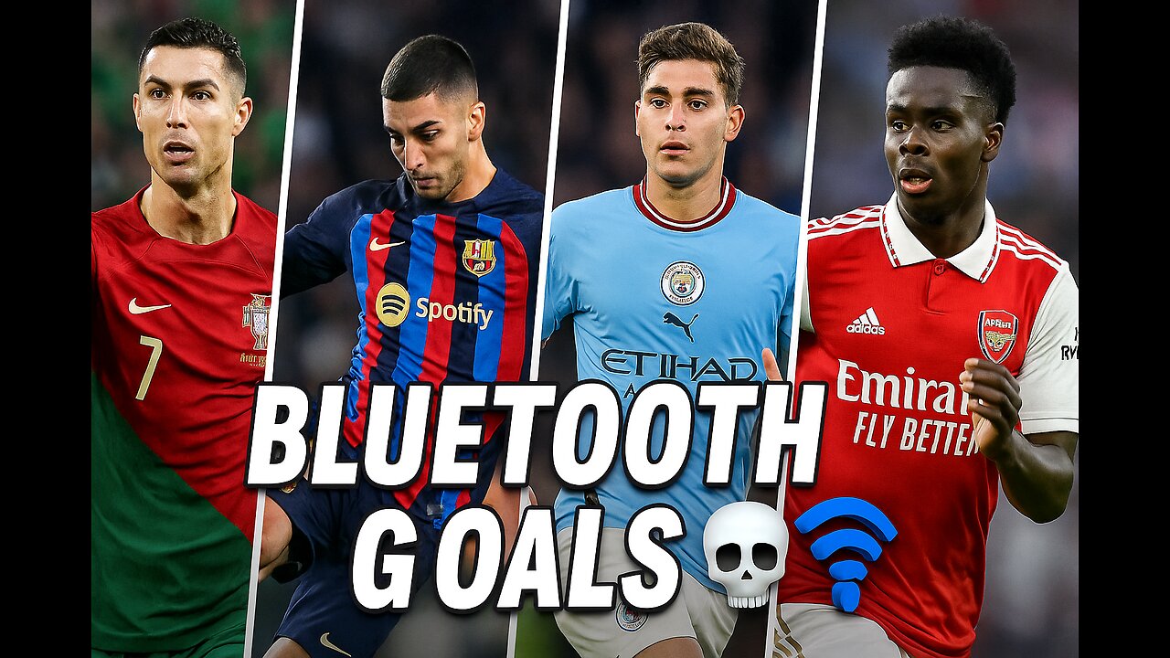 Bluetooth Goals? These Players Are Synced! ๐๐ถ #shorts