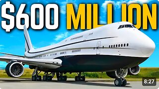 Inside The $600 Million Boeing 747 Private Jet - THE NEW AIRFORCE ONE