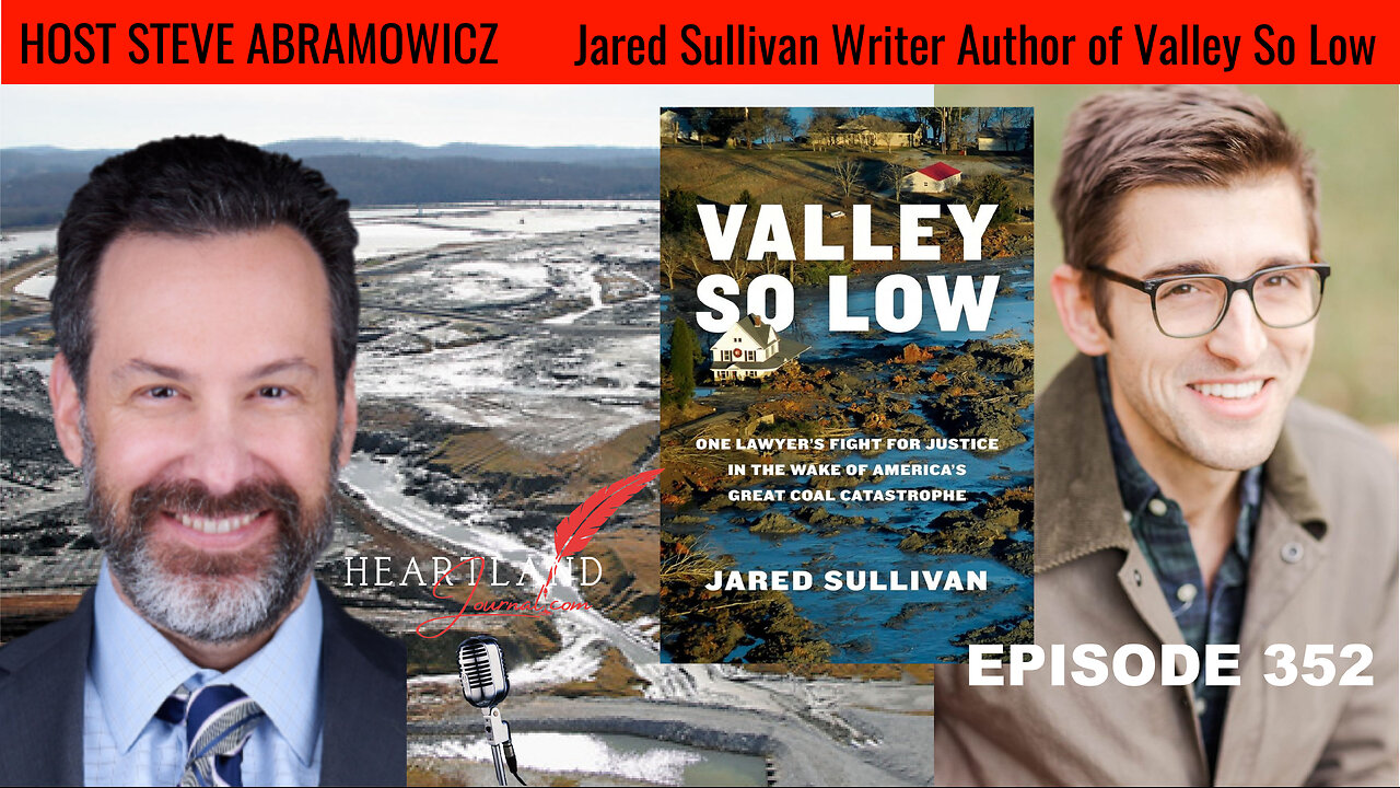 Jared Sullivan Writer Author Valley So Low A courtroom drama about TVA coal spill | HLJ EP352
