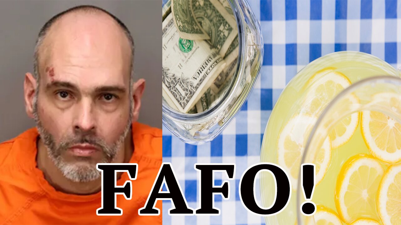 Criminal buys lemonade from children! What happens next will SHOCK you!