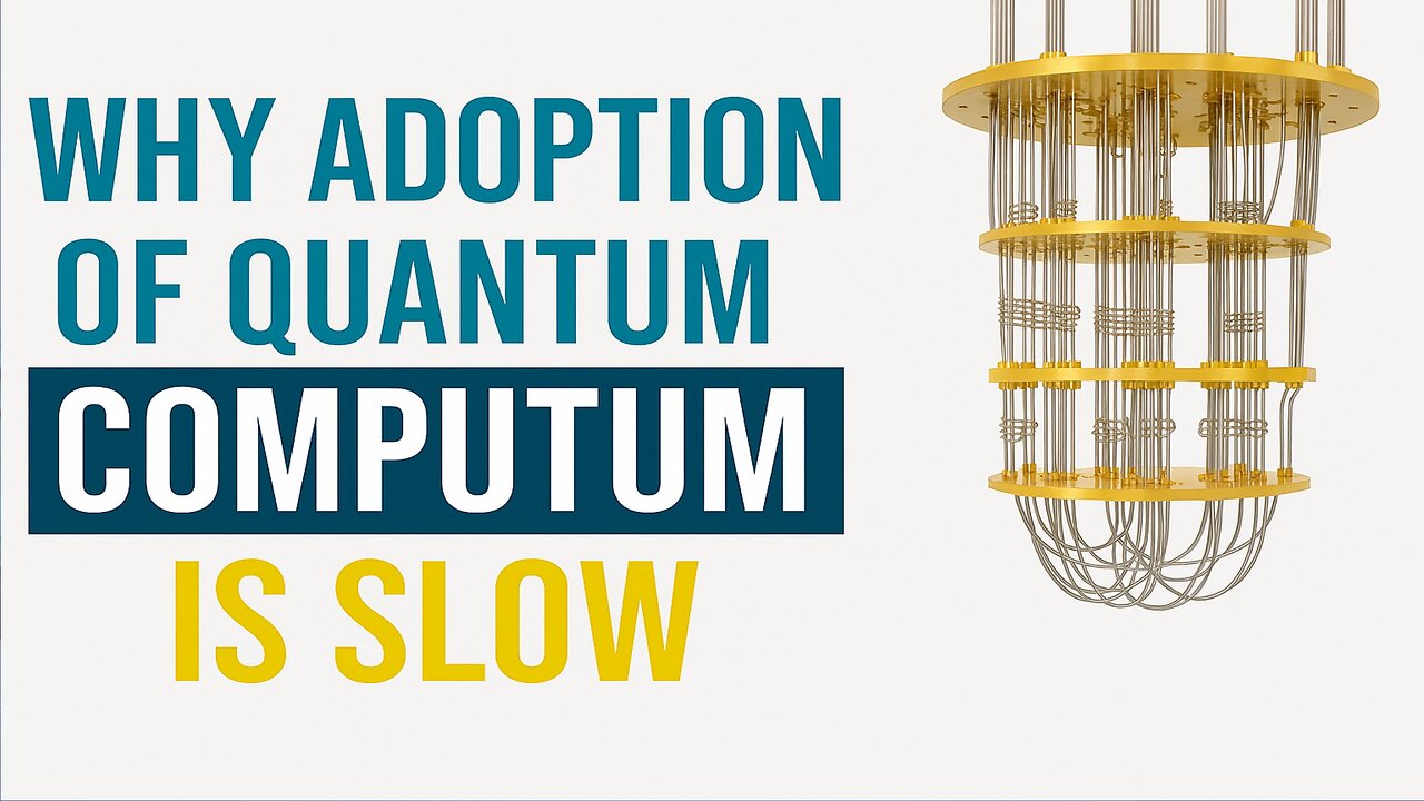 Why Quantum Computing Advances Rapidly but Adoption Remains Slow