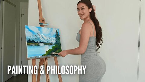 I Challenged Myself to Paint like Bob Ross