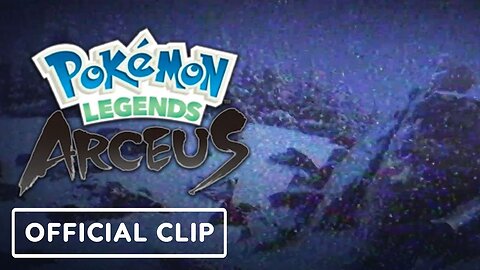 Pokemon Legends - Arceus - Official Hisui Region Found Footage Clip