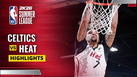Boston Celtics vs Miami Heat | Full Game Highlights | 2025 NBA Summer League