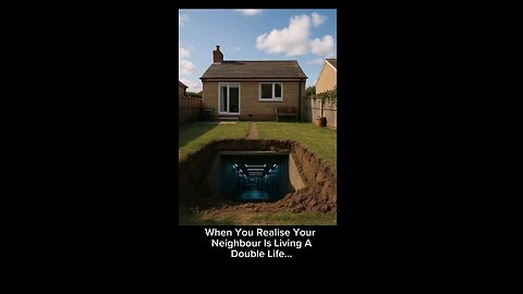 When You Realise Your Neighbour Is Living A Double Life