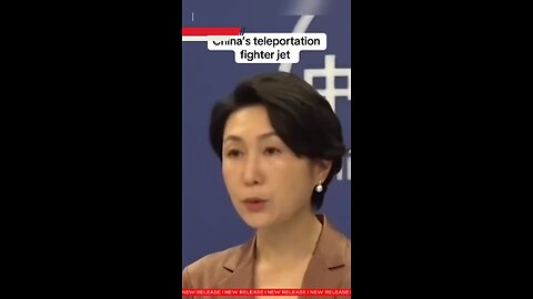 China unveils teleportation-capable fighter jet in tech leap. #japdmedia #China #Jet #Tech #Defense