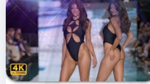 Slow Motion] Mahogany Coast Swim Part-2｜Miami swim week | Miami Swim Week® -The Shows