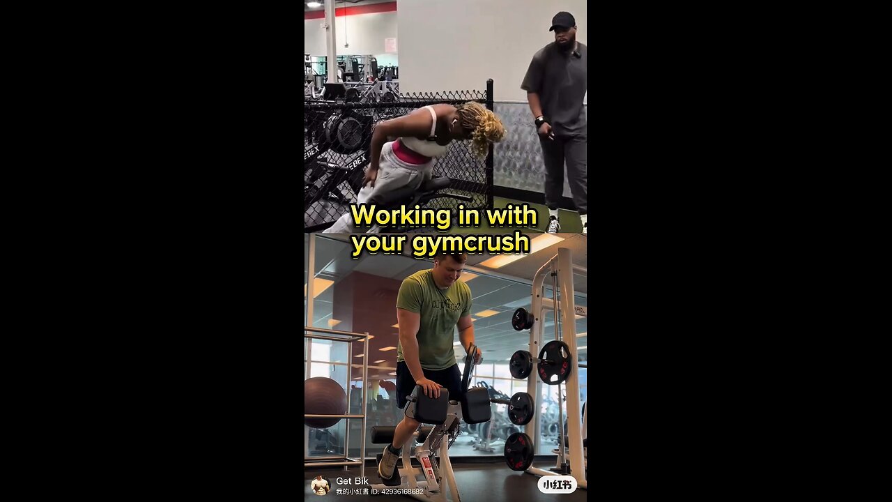 😳WORKING IN WITH YOUR GYMCRUSH😰