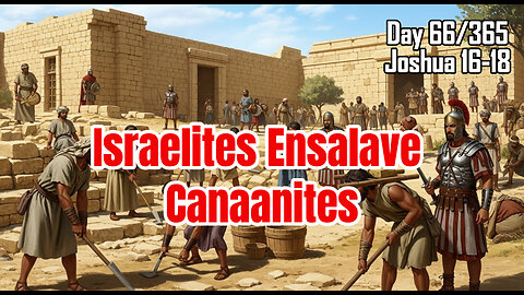 Day 66/365 - Joshua Casts Lots for Land | Zelophehad Daughters Get Their Inheritance #bible #joshua