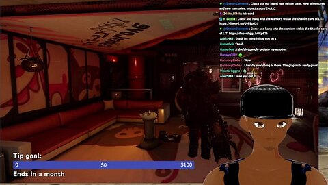 Hey Y’all wake up it’s VR TIME+ DOOM 😂💙🤘🏾18+ !donos !socials