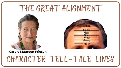 The Great Alignment: Episode #106 CHARACTER TELL-TALE LINES
