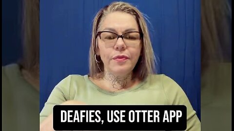 📍 Deafies, Use This Otter App To Help You With Voices Transcripts 😍 #asl #deaf #realtalk