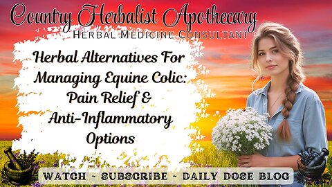 Herbal Alternatives for Managing Equine Colic