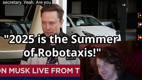 ELON MUSK PREDICTS SUMMER 2025 THE SUMMER OF ROBOTAXIS!