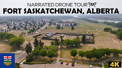 🌤️ Fort Saskatchewan, Alberta 🚁 4K Drone
